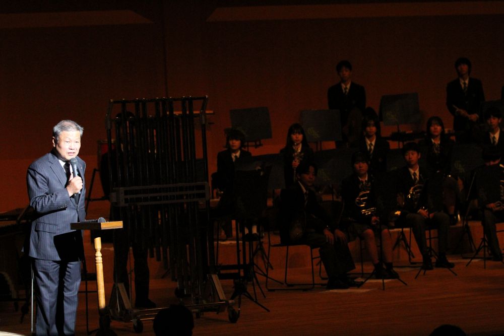 創立100周年記念コンサート（吹奏楽部第21回定期演奏会）開催